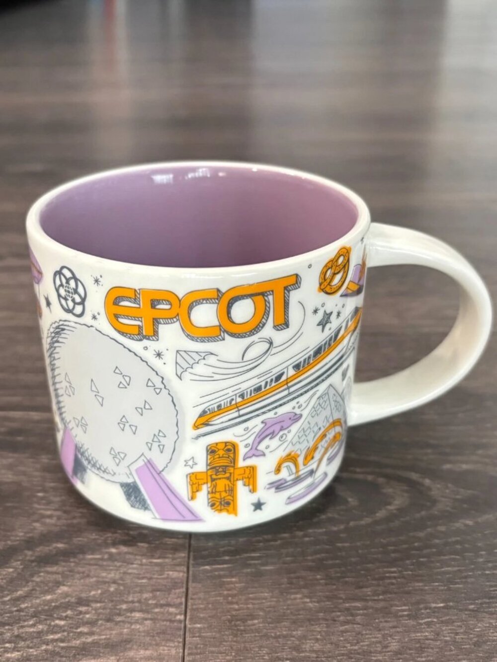 New Disney Parks Starbucks EPCOT Been There Series 14oz Cup Mug